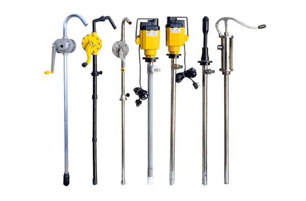 BARREL PUMP AND ROTARY PUMP